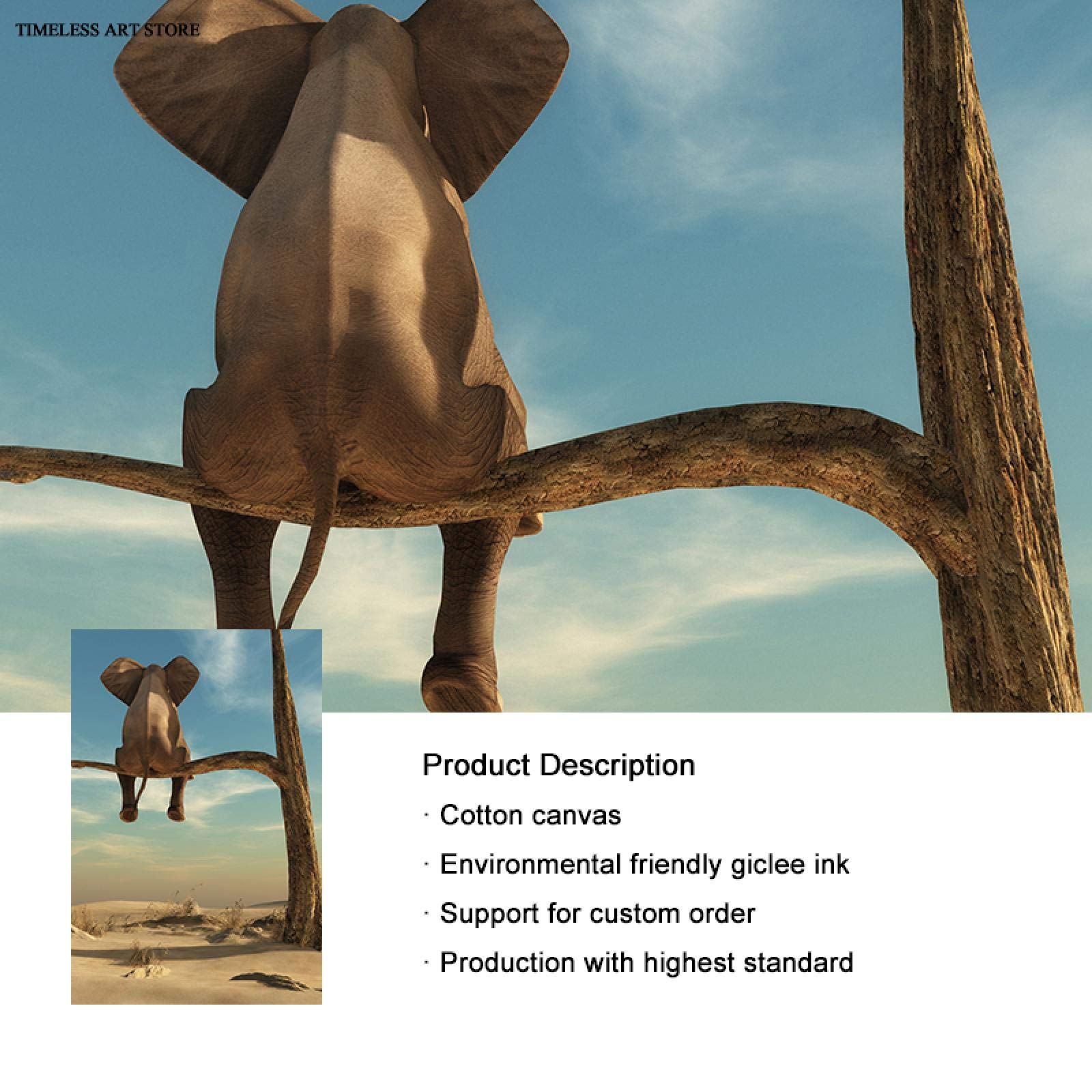 未使用 新品 インテリア 美術品 人間と象 アート北欧 思考 黒白 壁掛け壁9 新作ポスター】静けさと余白を添えるアート｜MONOKHROMEから新作